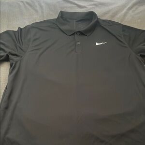 Nike Men's Black Polo Shirt
